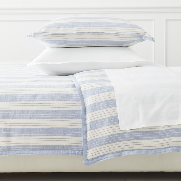 Serena & Lily Bedding Lumbar Pillow Cover Serena Lily Porto Linen